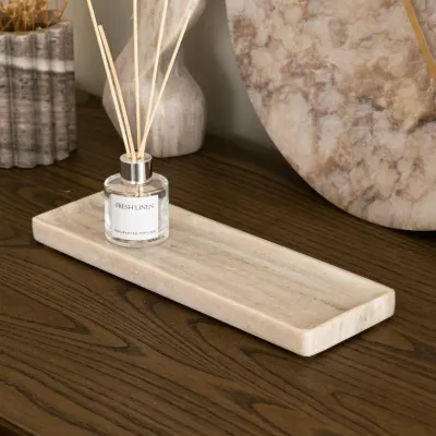 Decorative objects - Treneer Beige Tray - RV  ASTLEY LTD
