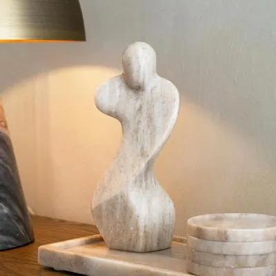 Decorative objects - Matuid Beige Ornament - RV  ASTLEY LTD
