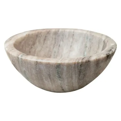 Decorative objects - Ruan Beige Bowl - RV  ASTLEY LTD