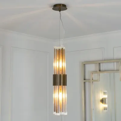Plafonniers - Colmar Pendentif ancien en laiton - RV  ASTLEY LTD