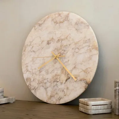 Clocks - Breuer Cream Clock - RV  ASTLEY LTD