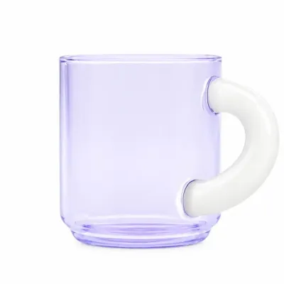 Glass - Mario Mug - Lilac - TRAGA