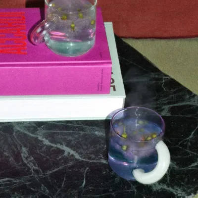 Glass - Mario Mug - Lilac - TRAGA