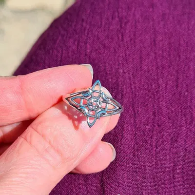 Jewelry - Witches Knot ring - MANDALASHOP