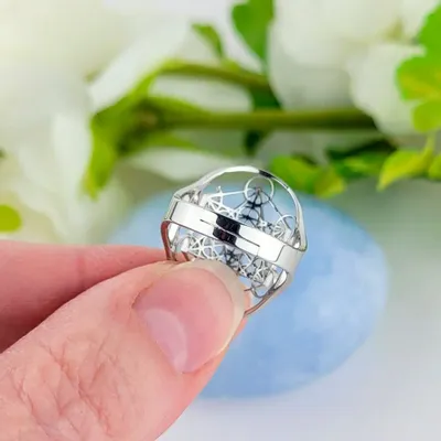 Jewelry - Adjustable Metatron ring - MANDALASHOP