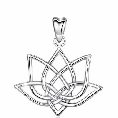 Jewelry - Lotus Flower Pendant - MANDALASHOP