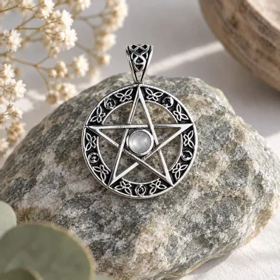 Jewelry - Mystical Pentacle Pendant - MANDALASHOP