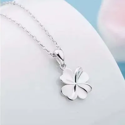Bijoux - Pendentif trèfle à 4 feuilles - MANDALASHOP