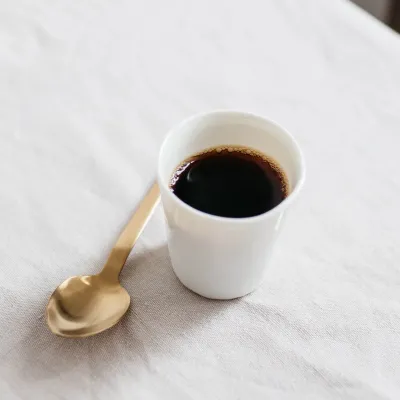 Mugs - Fine porcelain espresso cup - SOPHIE MASSON PORCELAINE