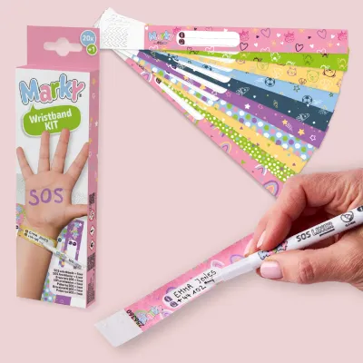 Accessoires enfants - SOS Wristbands MARKY - COLOP STEMPELERZEUGUNG SKOPEK GESELLSCHAFT M.B.H. & CO. KG.