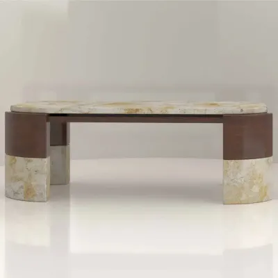 Dining Tables - Trevi, stone meeting table - STONEFORM