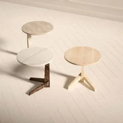 Coffee tables - Origami, stone side tables - STONEFORM