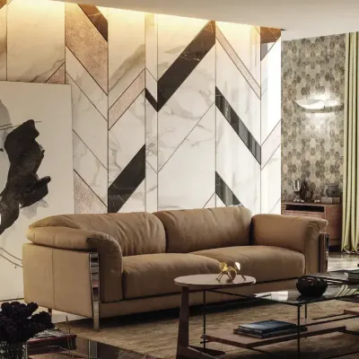 Sofas - New Spark, sofa with wide arm - BRIANFORM