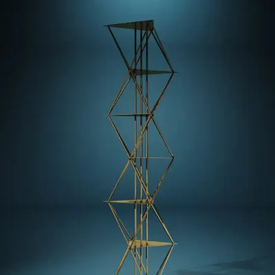 Sculptures, statuettes and miniatures - Tower, spiral tower sculpture - BRIANFORM