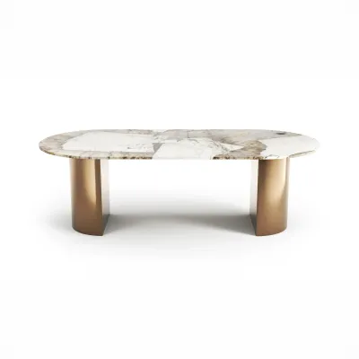 Tables de jardin - Table à manger - 200X100X75cm - Refleko - Quartzite Patagonia - STONE VALLEY