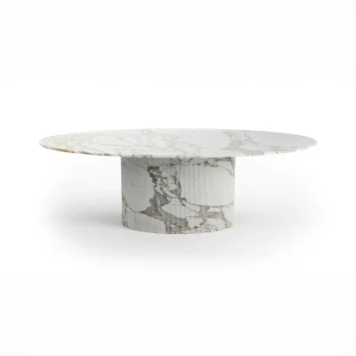 Tables pour hôtels - Tables à manger - 180X100X75 cm - Valleyra - Marbre Calacatta Oro - STONE VALLEY