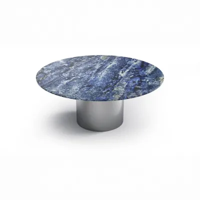 Lawn tables - Dining Tables -180X180X75 cm - Ocel - Granit Blue Bahia - STONE VALLEY
