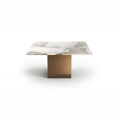 Tables Salle à Manger - Tables à manger - 100X100X75 cm - Carrera - Quartzite Patagonia - STONE VALLEY