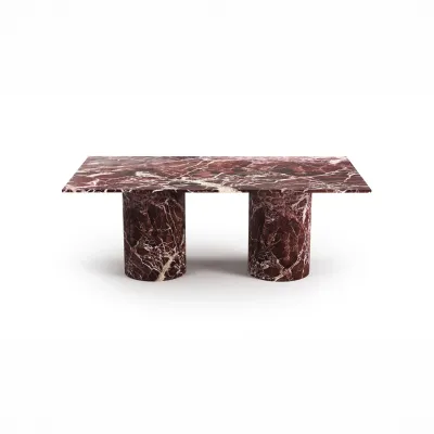 Lawn tables - Dining Tables -180X90X75 cm - Jaspura - Marbre Rosso Levano - STONE VALLEY