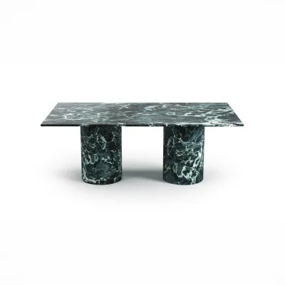 Lawn tables - Dining Tables -200X100X75 cm - Jaspura - Marbre Verde Alpi - STONE VALLEY