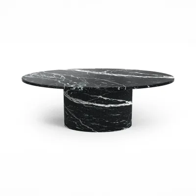 Tables basses - Tables basses - 140X80X40 cm - Valleyra - Marbre Nero Maquina - STONE VALLEY
