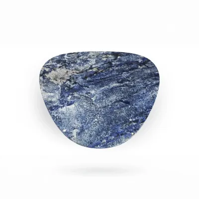 Tables de jardin - Table basse - 80X80X40cm - Rivage - Granit Blue Bahia - STONE VALLEY