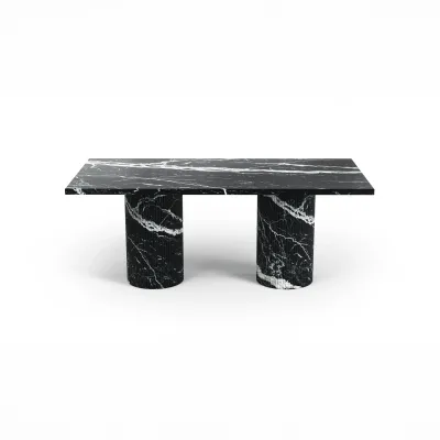 Tables basses - Tables basses - 100X50X40 cm - Jaspura - Marbre Nero Maquina - STONE VALLEY