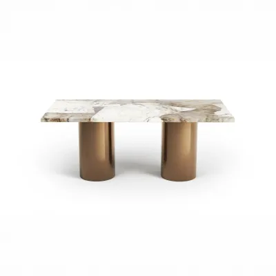 Tables de jardin - Table basse - 100X50X40cm - Jaspura - Quartzite Patagonia - STONE VALLEY