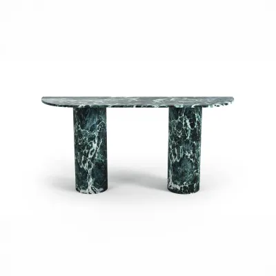 Lawn tables - Console table -180X40X85 cm - Ombrure - Marbre Verde Alpi - STONE VALLEY