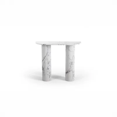 Tables de jardin - Table console -100X30X85cm -Ombruremini -Marbre Statuario Michelangelo - STONE VALLEY