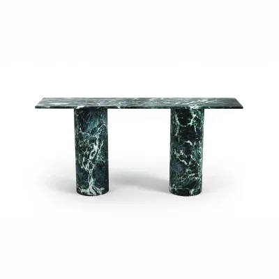 Consoles - Table console - 180X40X85 cm - Ombrure - Marbre Verde Alpi - STONE VALLEY