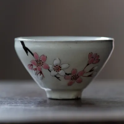 Assiettes au quotidien - Auspicious Waka Sakura - MUSUBI KILN