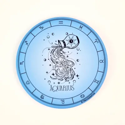 Gifts - Aquarius zodiac sign magnet - MANDALASHOP