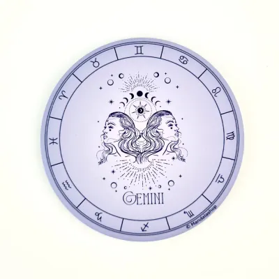 Gifts - Gemini zodiac sign magnet - MANDALASHOP