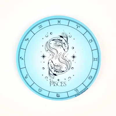 Gifts - Pisces zodiac sign magnet - MANDALASHOP