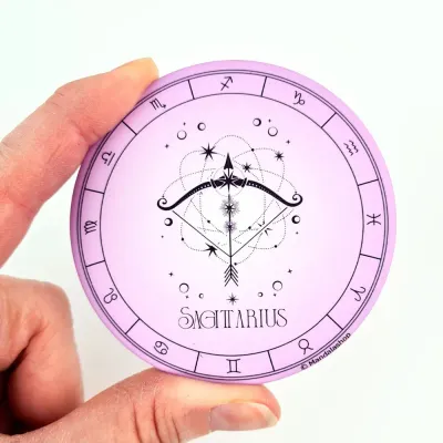 Gifts - Sagittarius zodiac sign magnet - MANDALASHOP