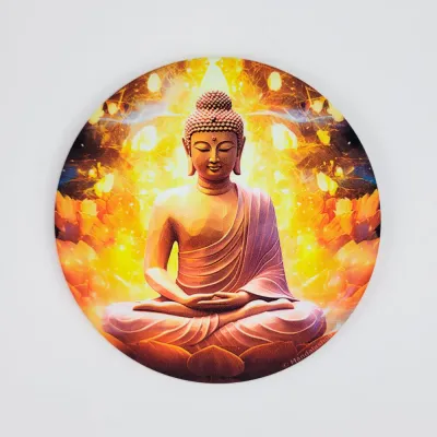 Gifts - The awakening of the Buddha soft touch Magnet - MANDALASHOP