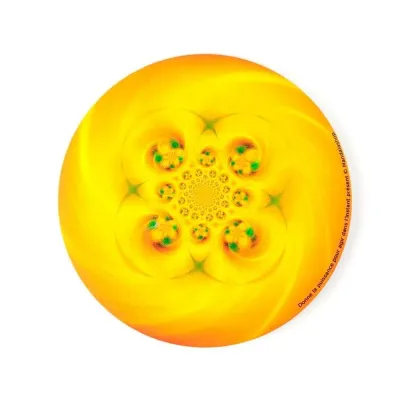 Gifts - Gives the power to act in the present moment soft touch Magnet - MANDALASHOP