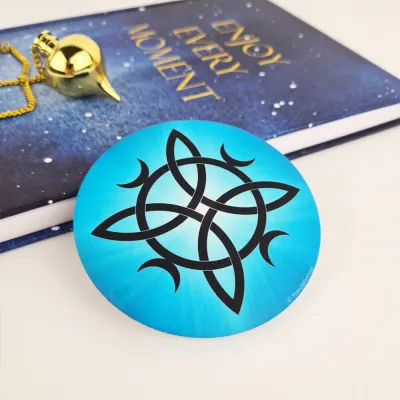 Gifts - Blue Witches knot Magnet - MANDALASHOP
