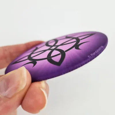 Cadeaux - Magnet Noeud de sorcière violet - MANDALASHOP