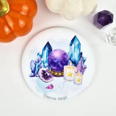 Gifts - Witch magnet Crystal Magic - MANDALASHOP