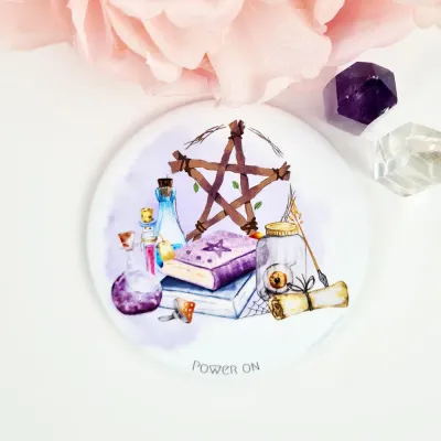 Gifts - Witch magnet Power On - MANDALASHOP