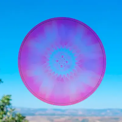 Decorative objects - Repositionable window sticker Mandala of internal joy - MANDALASHOP