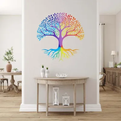 Decorative objects - Tree of Life wall sticker - MANDALASHOP