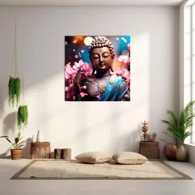 Objets de décoration - Toile La gr‚ce de Bouddha - MANDALASHOP