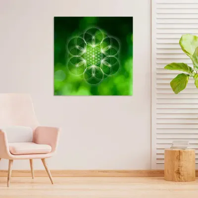 Objets de décoration - Tableau Fleur de Vie Lilium - MANDALASHOP