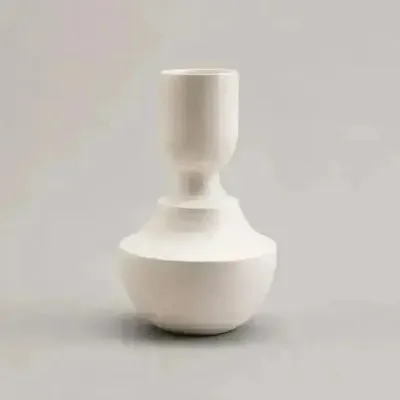Other Christmas decorations - Mini Vase & Candle Holder in white porcelain - Mini 0.3 - CALLIGRAMME
