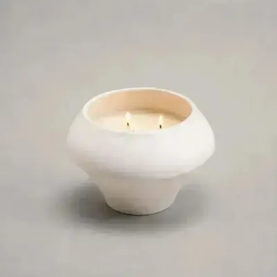 Objets de décoration - Bougie dans un porcelaine iconique de Calligramme - Mini P.2 Bg - CALLIGRAMME