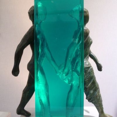 Objets personnalisables - Bronze sculpture “Metamorphosis”  - DARDEK SCULPTEUR