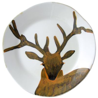 Formal plates - "Walking the forest" Dinner plate - AU BAIN MARIE